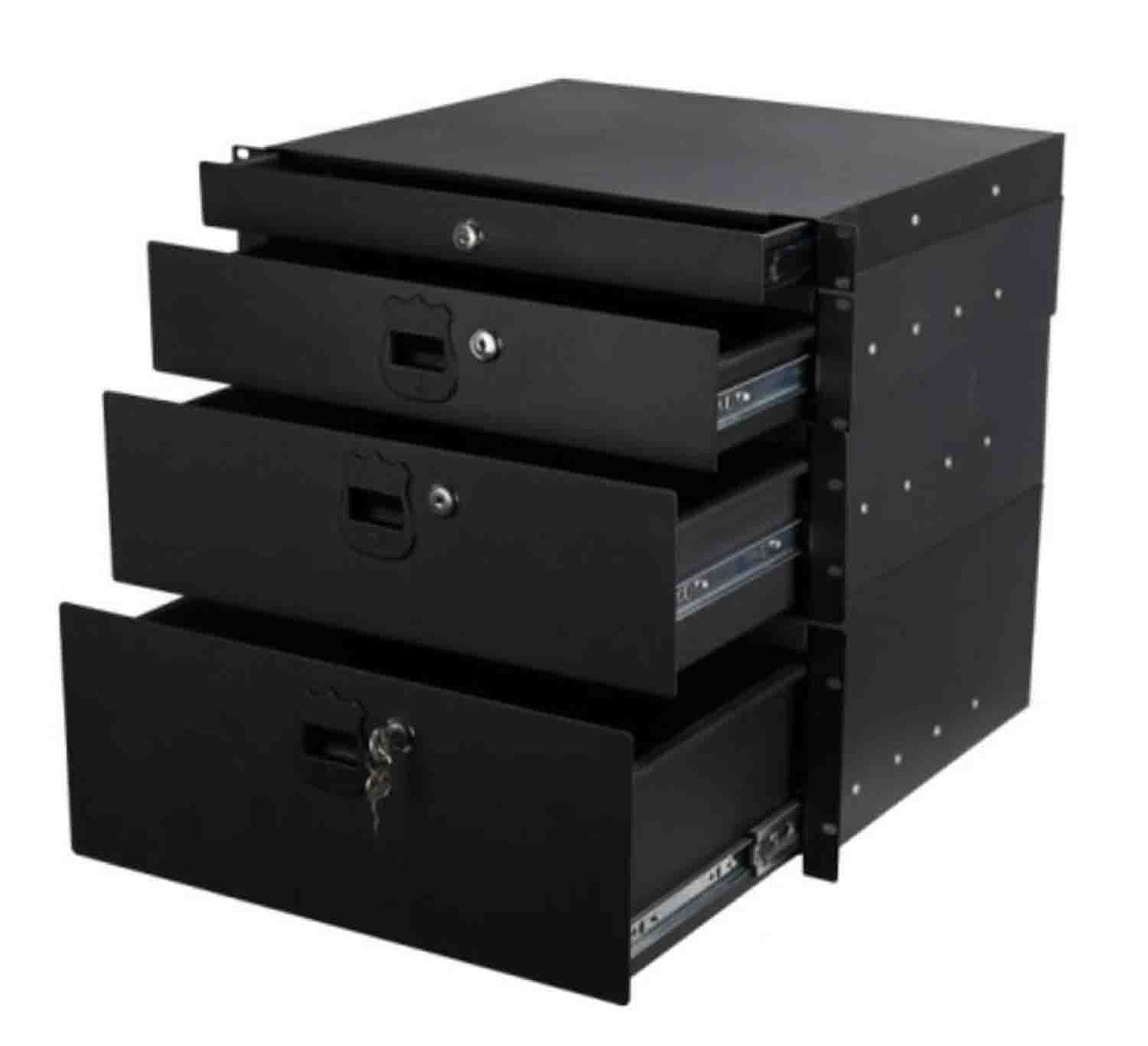 Onstage RDL-VAR, Locking Rack Drawer - Hollywood DJ
