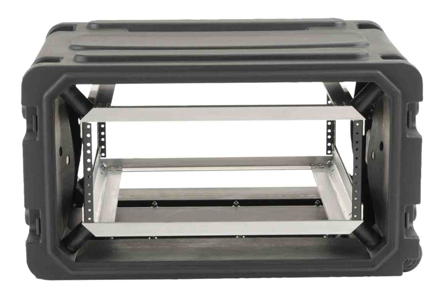 SKB Cases 3SKB-R04U20W 4U 20-Inch Deep rSeries Rolling Shock Rack Case - Hollywood DJ