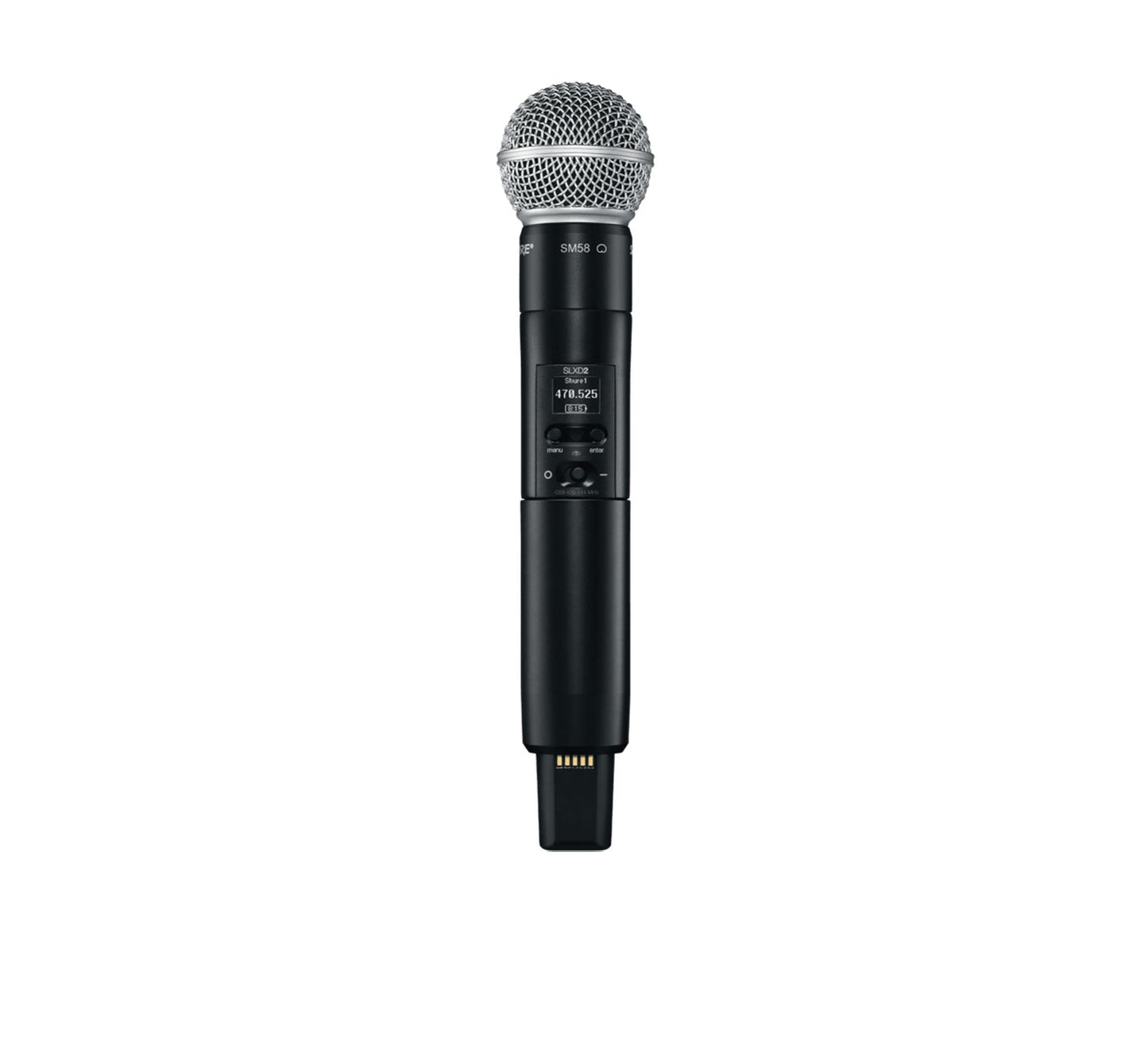 B-Stock: Shure SLXD2/SM58=-G58, Handheld Transmitter With Legendary SM58 Interchangeable Microphone Capsule - Hollywood DJ