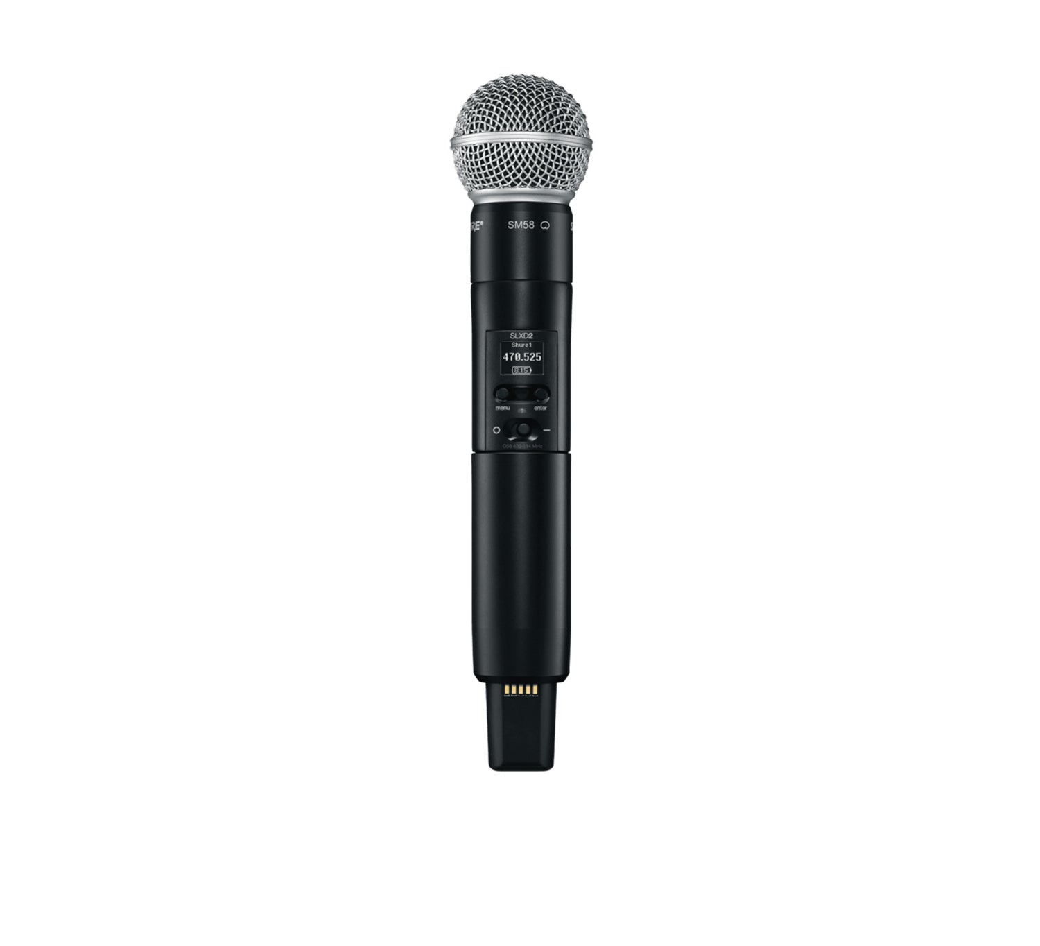 B-Stock: Shure SLXD2/SM58=-G58, Handheld Transmitter With Legendary SM58 Interchangeable Microphone Capsule - Hollywood DJ