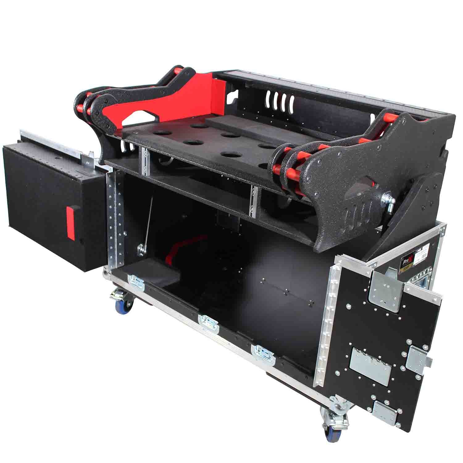 ProX XZF-AHAVANTIS 2U, Hydraulic Lift Case For Allen and Heath Avantis Console - Hollywood DJ