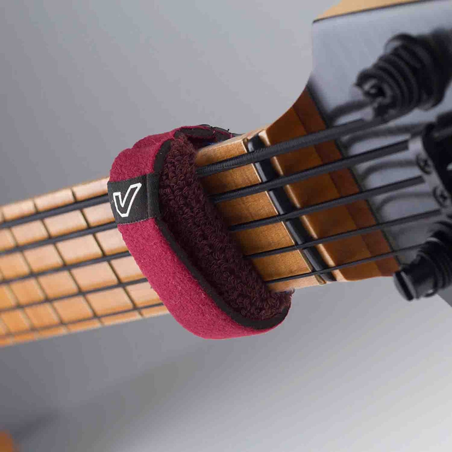 Gruv Gear FW-3PK-MD FretWraps 3-Pack String Muters, Medium, Black - Hollywood DJ