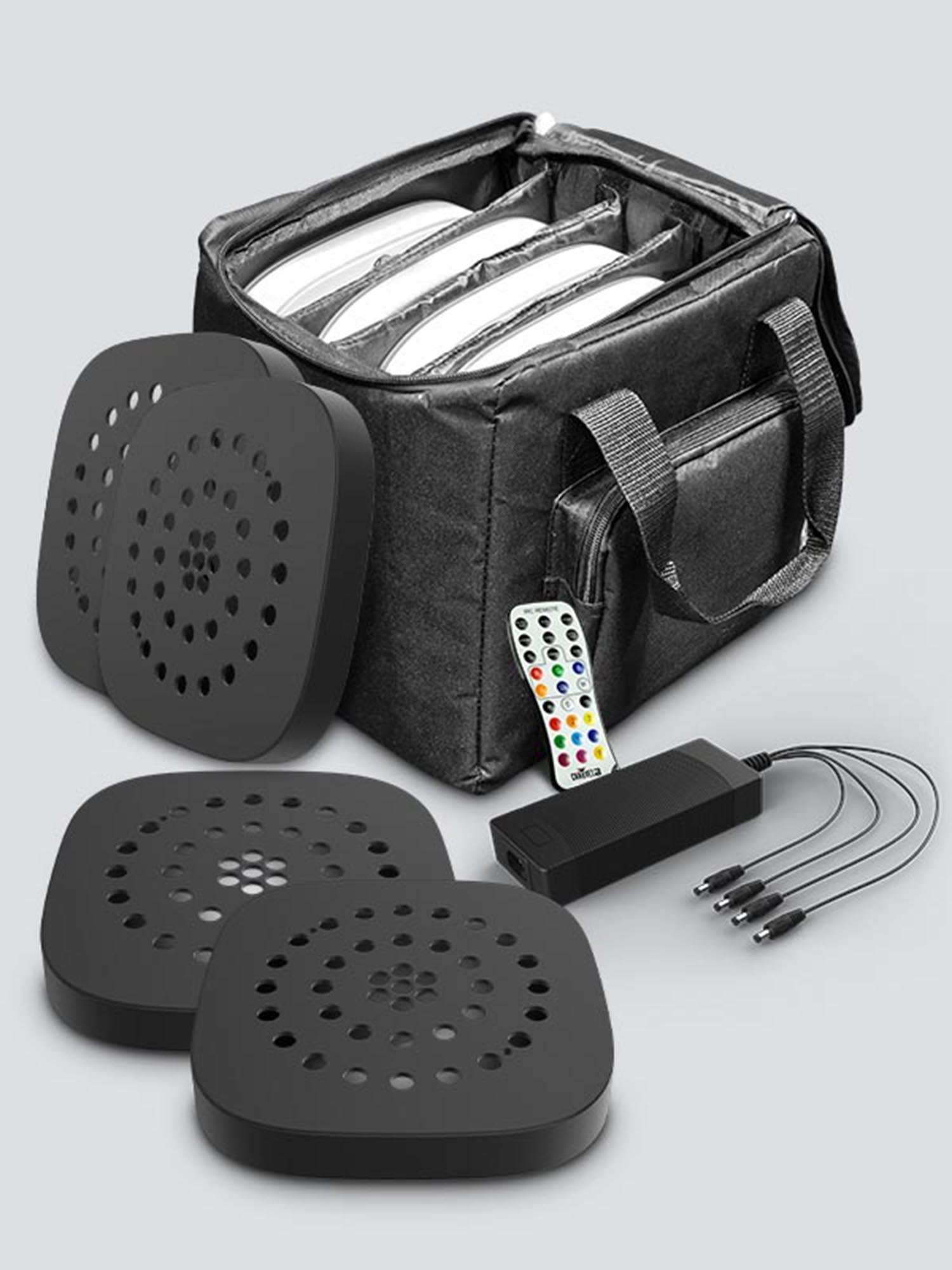 B-Stock: CHAUVET DJ Freedom Centerpiece 100% Wireless Battery Power LED Uplight System (4-Pack) - Hollywood DJ