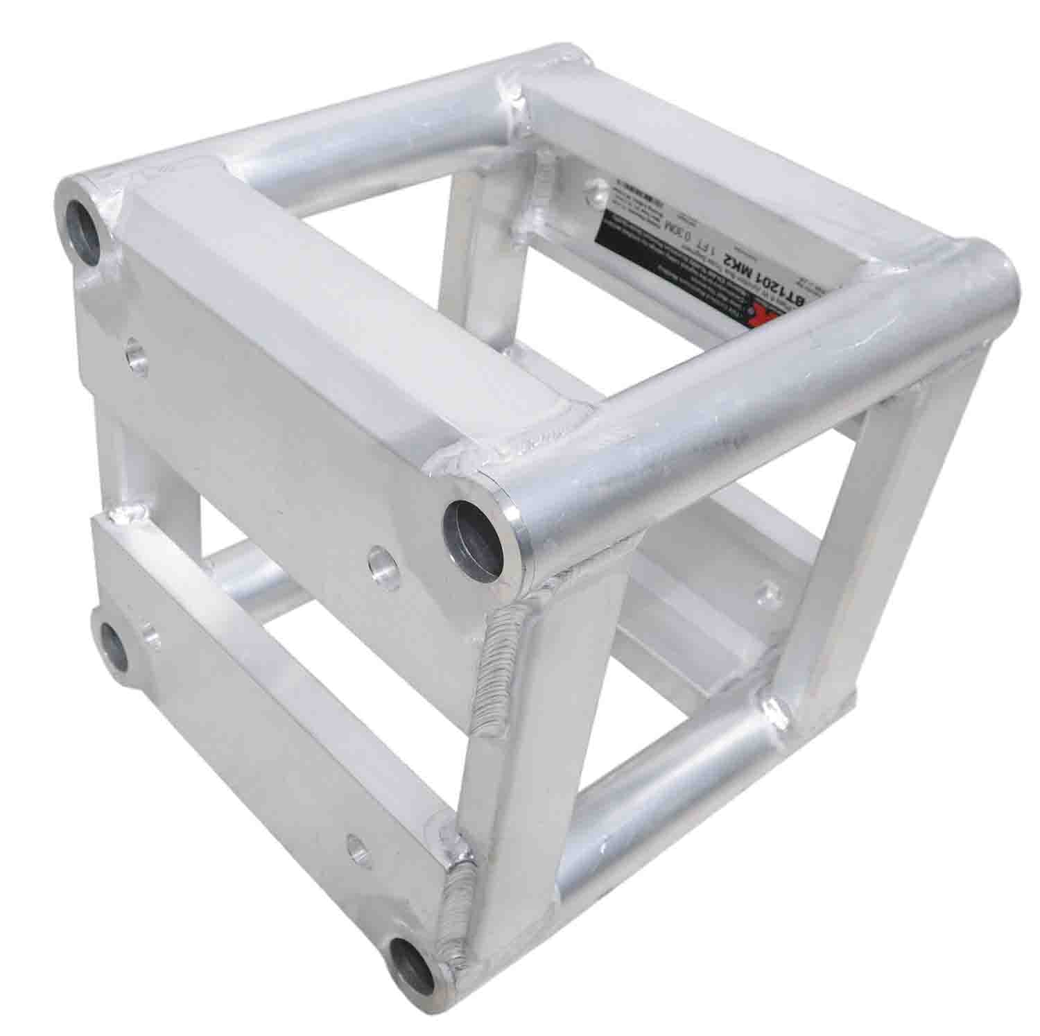 ProX XT-BT1201 MK2 (1 Ft.) BoltX Bolted 12 Inch Professional Box Truss Segment - 3mm Wall - Hollywood DJ