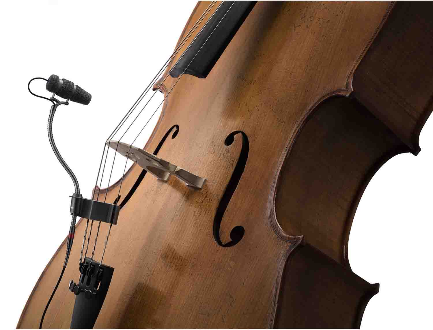 DPA Microphones 4099-DC-1-201-C Instrument Microphone Loud SPL with Clip for Cello - Hollywood DJ
