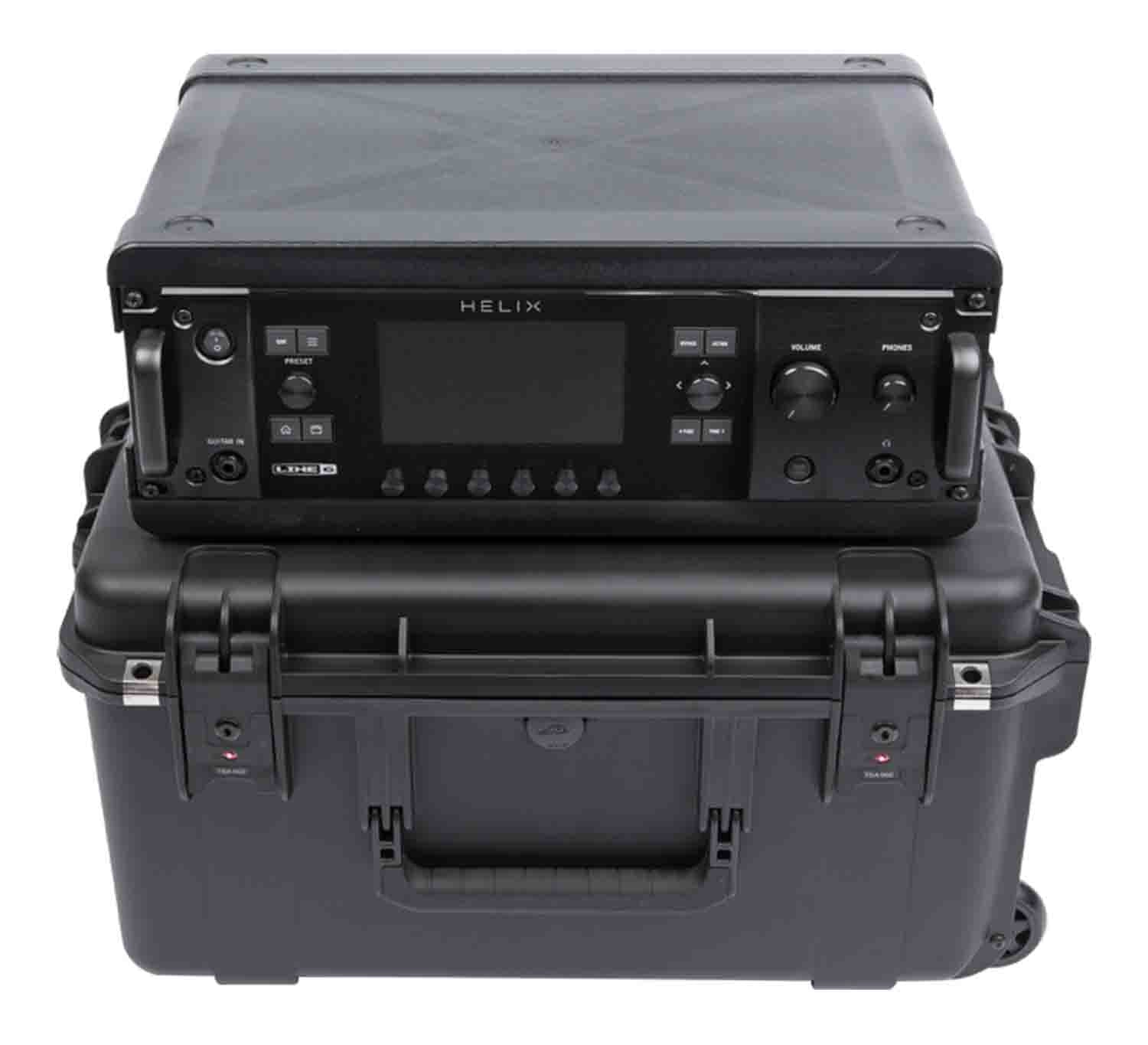 SKB Cases 3i-2217M103U 3U iSeries Injection Molded Fly Rack Case - Hollywood DJ