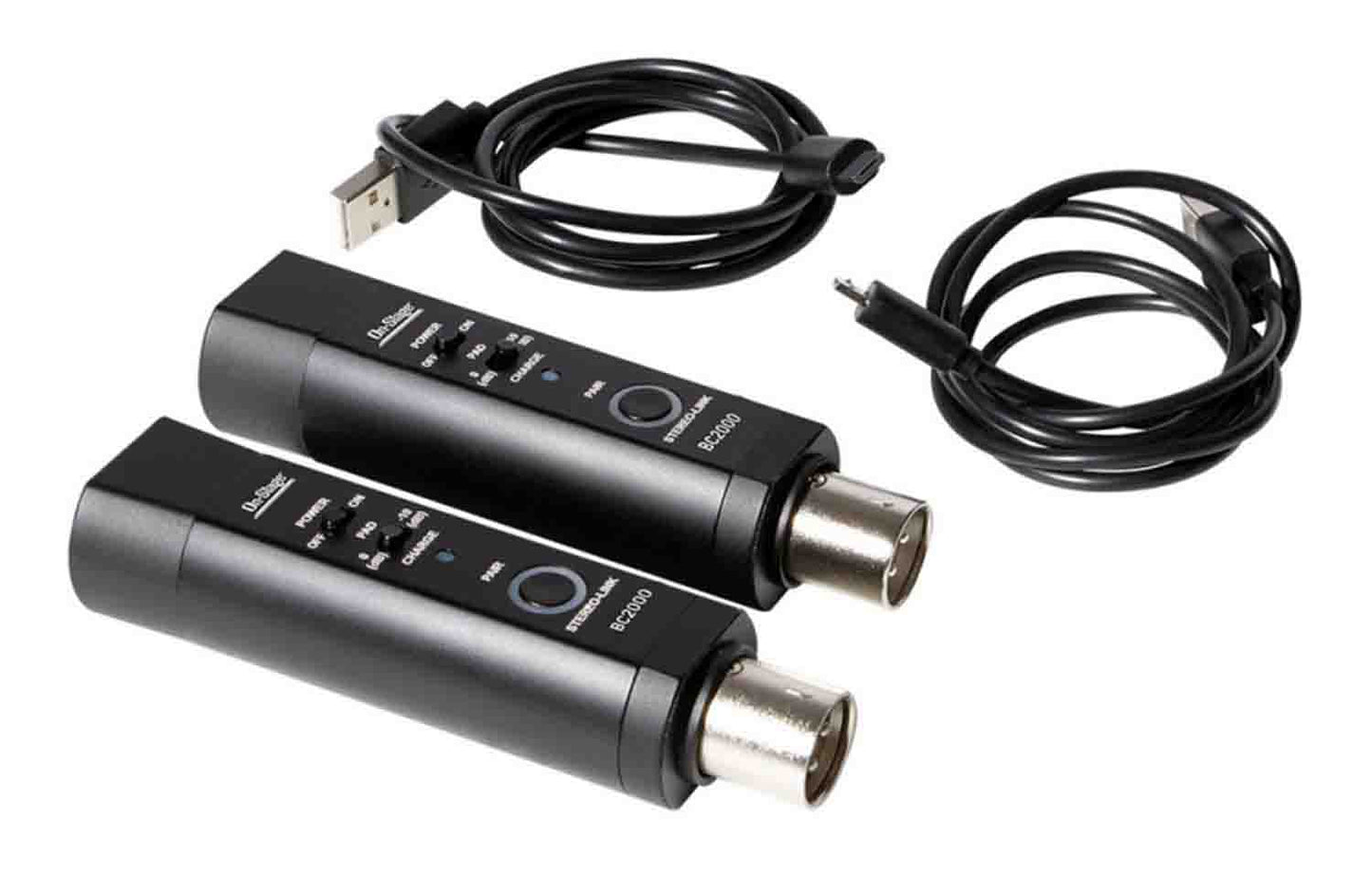 Onstage BC2000 Stereo Bluetooth Receiver - Black - Hollywood DJ