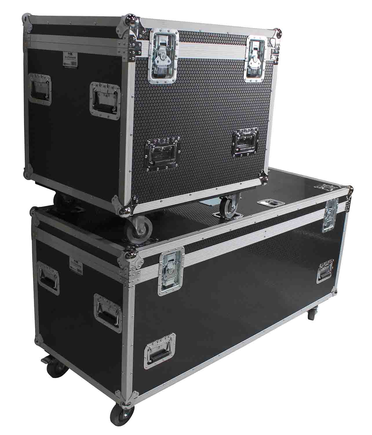 PROX XS-UTL246030W MK2 Heavy-Duty Truck Pack Utility Flight Case W-Divider and Tray Kit - Hollywood DJ