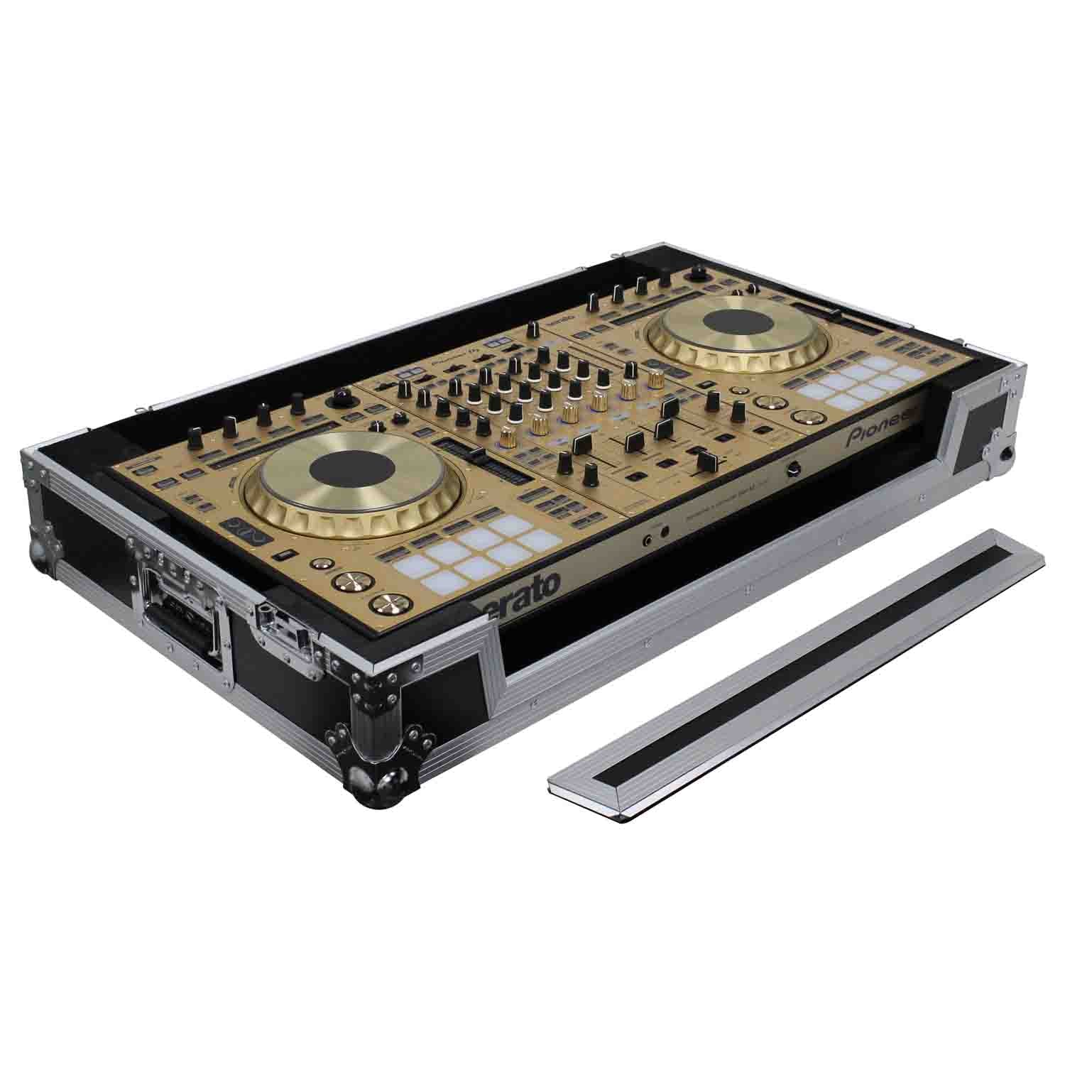 Odyssey FRPIDDJRZW DJ Case for Pioneer DDJ-RZ / DDJ-SZ / DDJ-SZ2 Controller with Wheels - Hollywood DJ