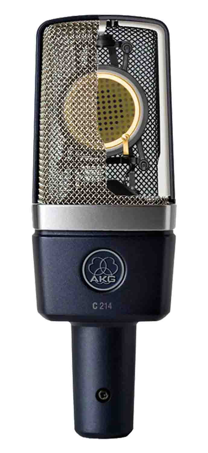AKG C214 Large-Diaphragm Condenser Microphone - Hollywood DJ