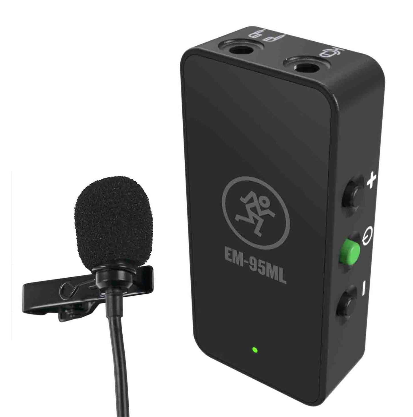 Mackie EM-95ML, Lavalier Microphone with In-Line Amplifier for Smartphones - Hollywood DJ