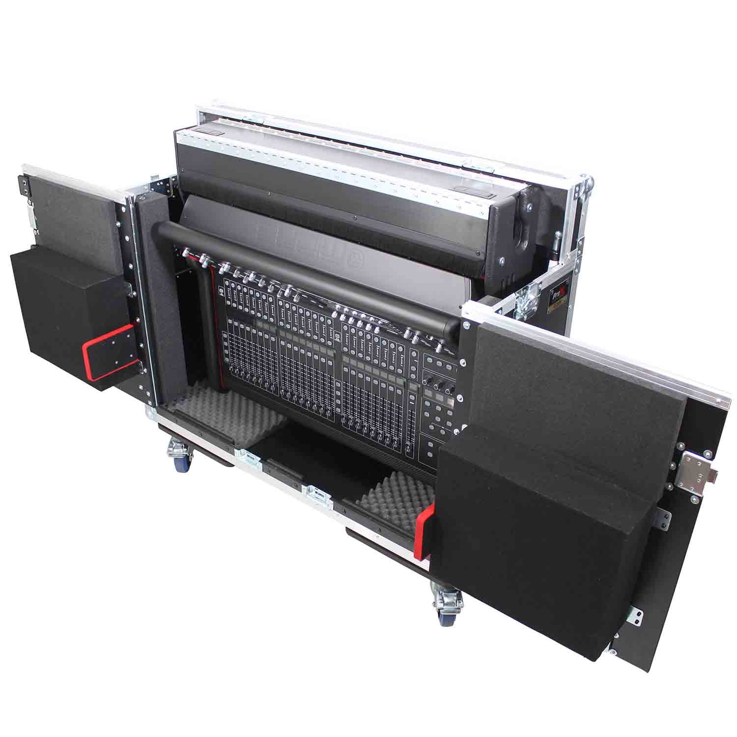 ProX XZF-MIDM32 Flip-Ready Easy Retracting Hydraulic Lift DJ Case for Midas M32 Console - Hollywood DJ