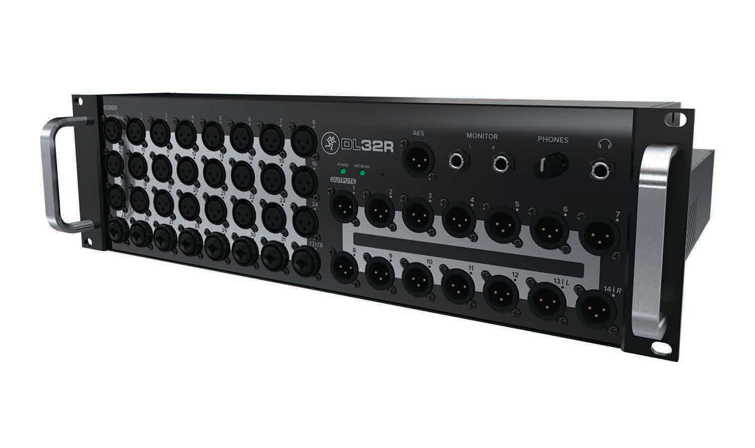 Mackie DL32R Install Rackmount Kit Extended Front and Rear Rackmount Brackets for DL32R - Hollywood DJ