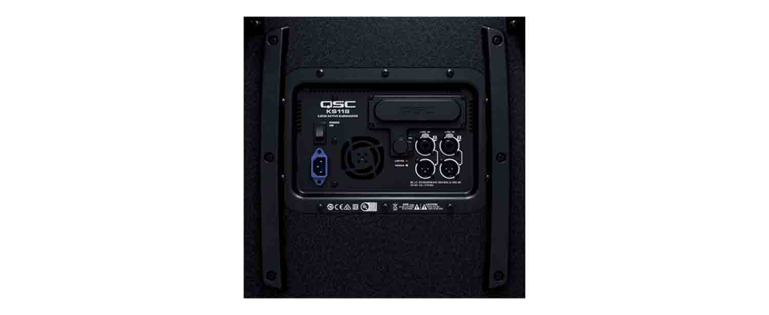 QSC KS118, 3600W PA Powered Subwoofer - 18 Inch - Hollywood DJ