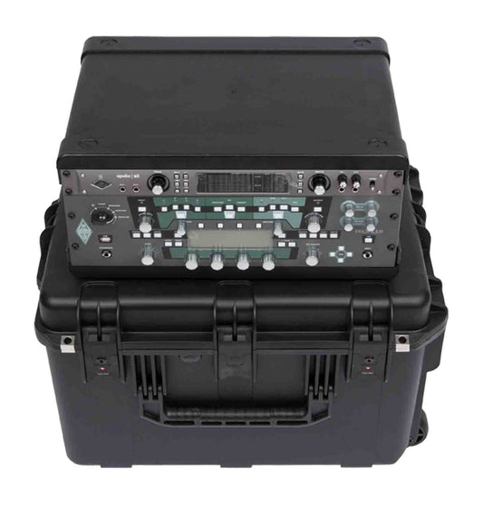 SKB Cases 3i-3614-TKBD 4U iSeries Injection Molded Guitar FX Fly Rack - Hollywood DJ