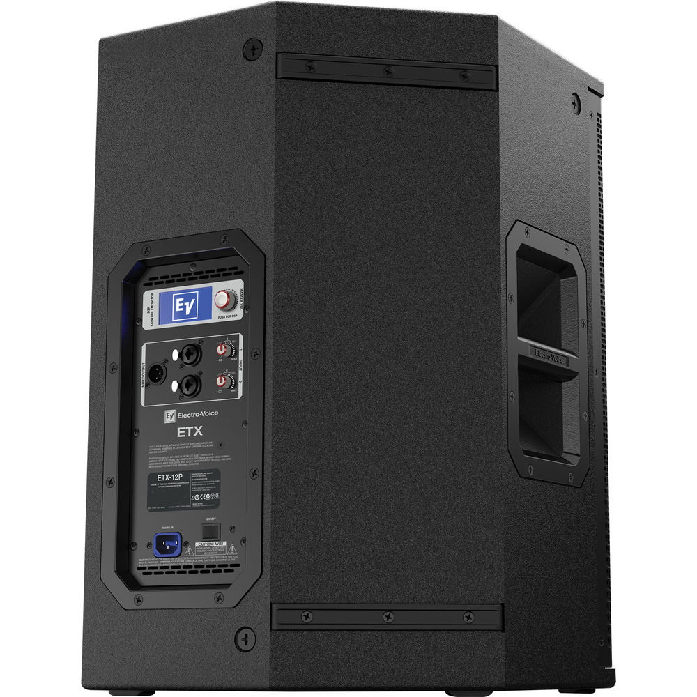 Electro-Voice ETX-12P-US 12Inch Portable Powered Loudspeaker - Hollywood DJ