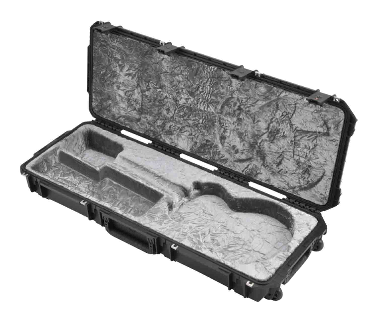 SKB Cases 3i-4214-56 iSeries Les Paul Waterproof Guitar Flight Case - Hollywood DJ