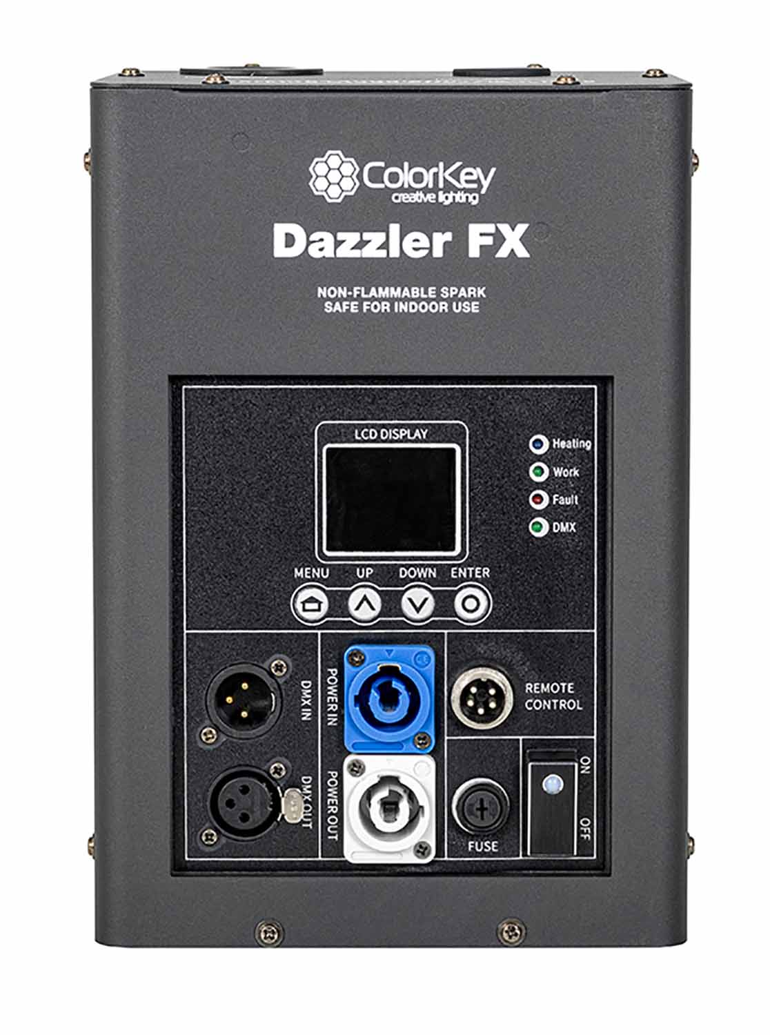Colorkey CKU-7700 Dazzler FX Cold Spark Machine - Black - Hollywood DJ