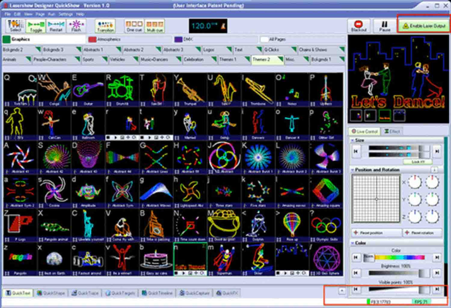 Pangolin FB4MAX Laser Show Interface - Hollywood DJ