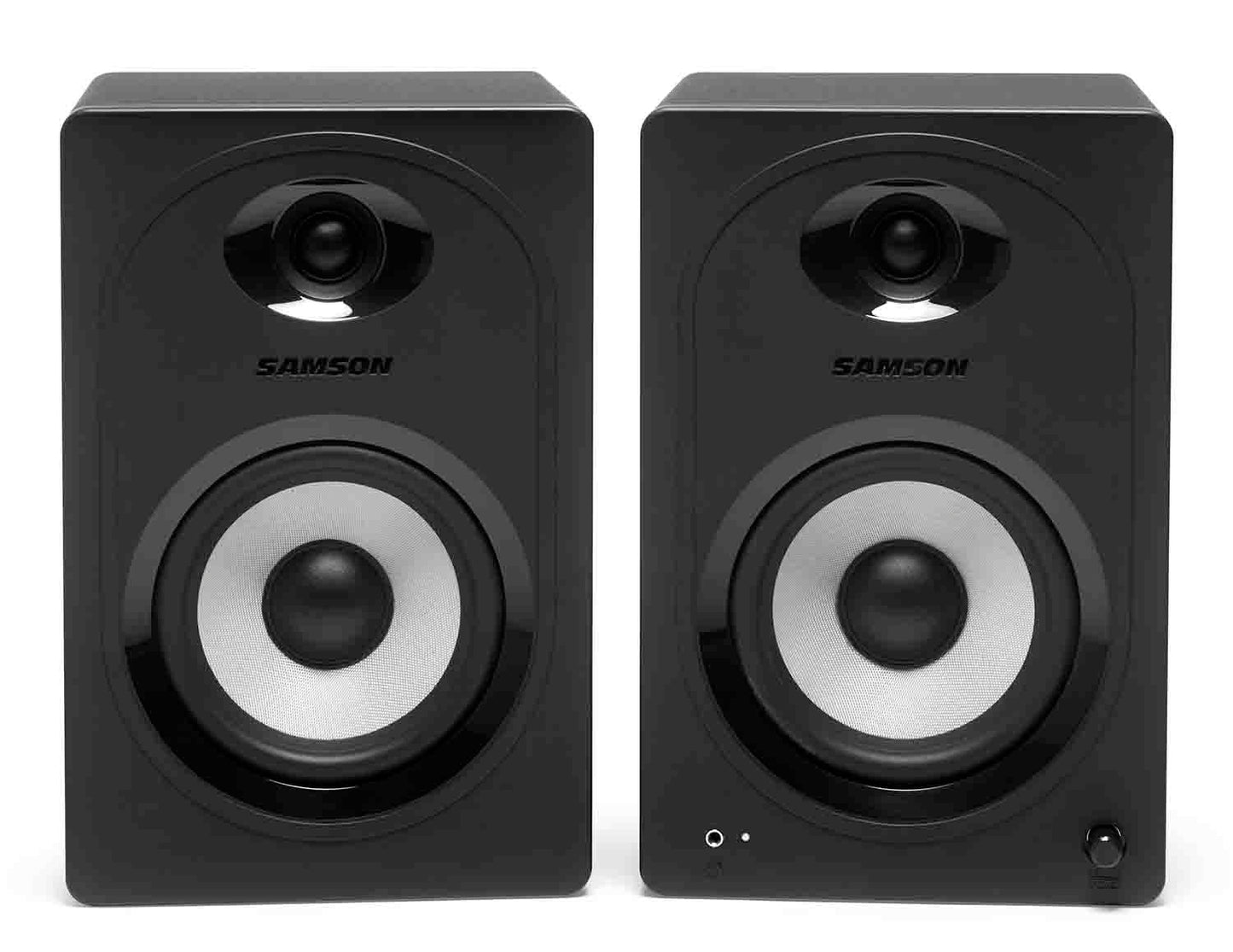 Samson MediaOne M50BT Powered 5-Inch 2-Way Studio Monitors with Bluetooth
