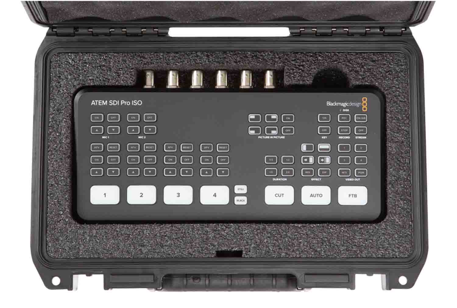 SKB Cases 3i-10063ATM iSeries 1006-3 Blackmagic Design ATEM Mini Case - Hollywood DJ