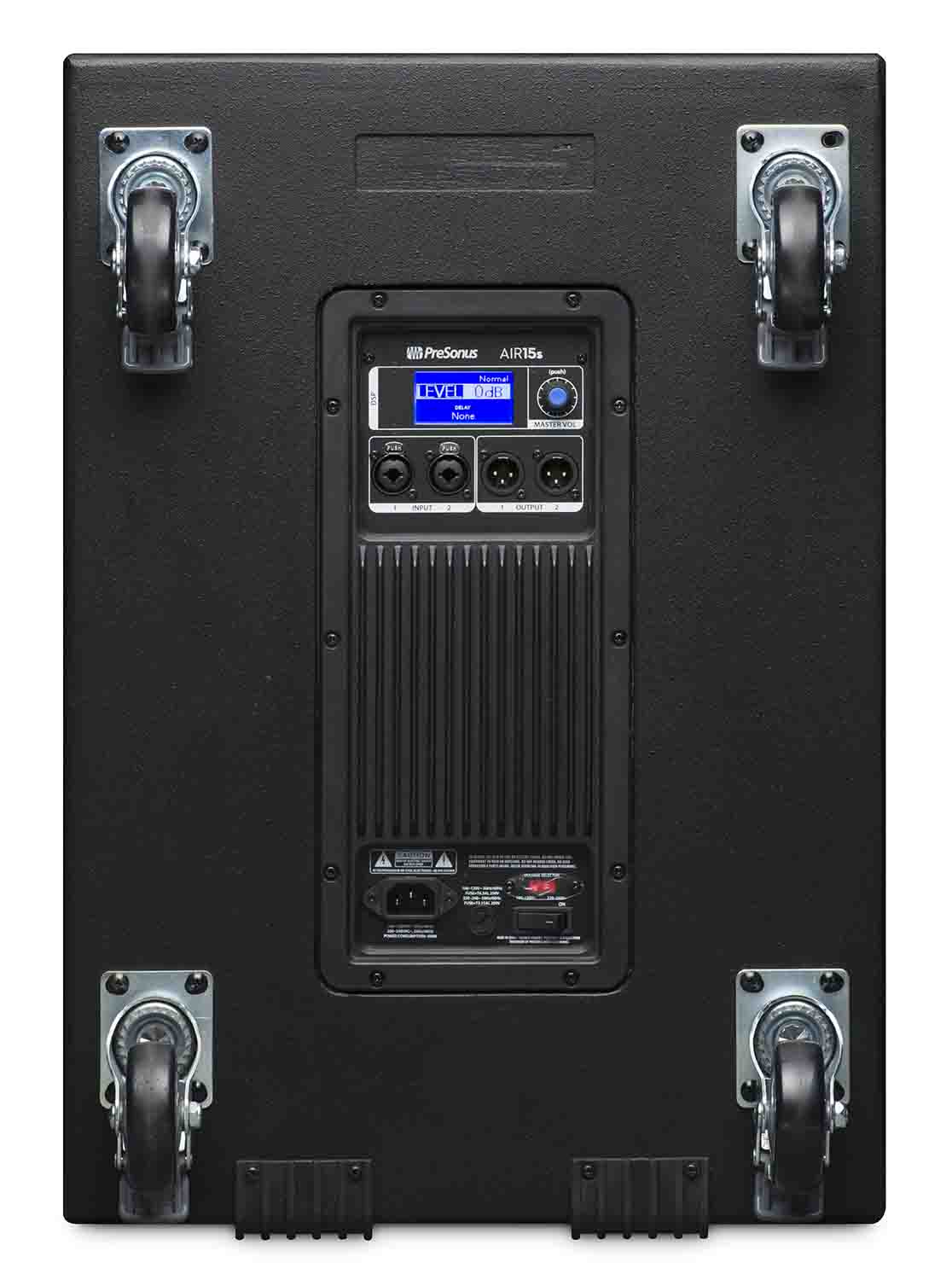PreSonus AIR15S, 15" Active Sound Reinforcement Subwoofer - 1200W - Hollywood DJ