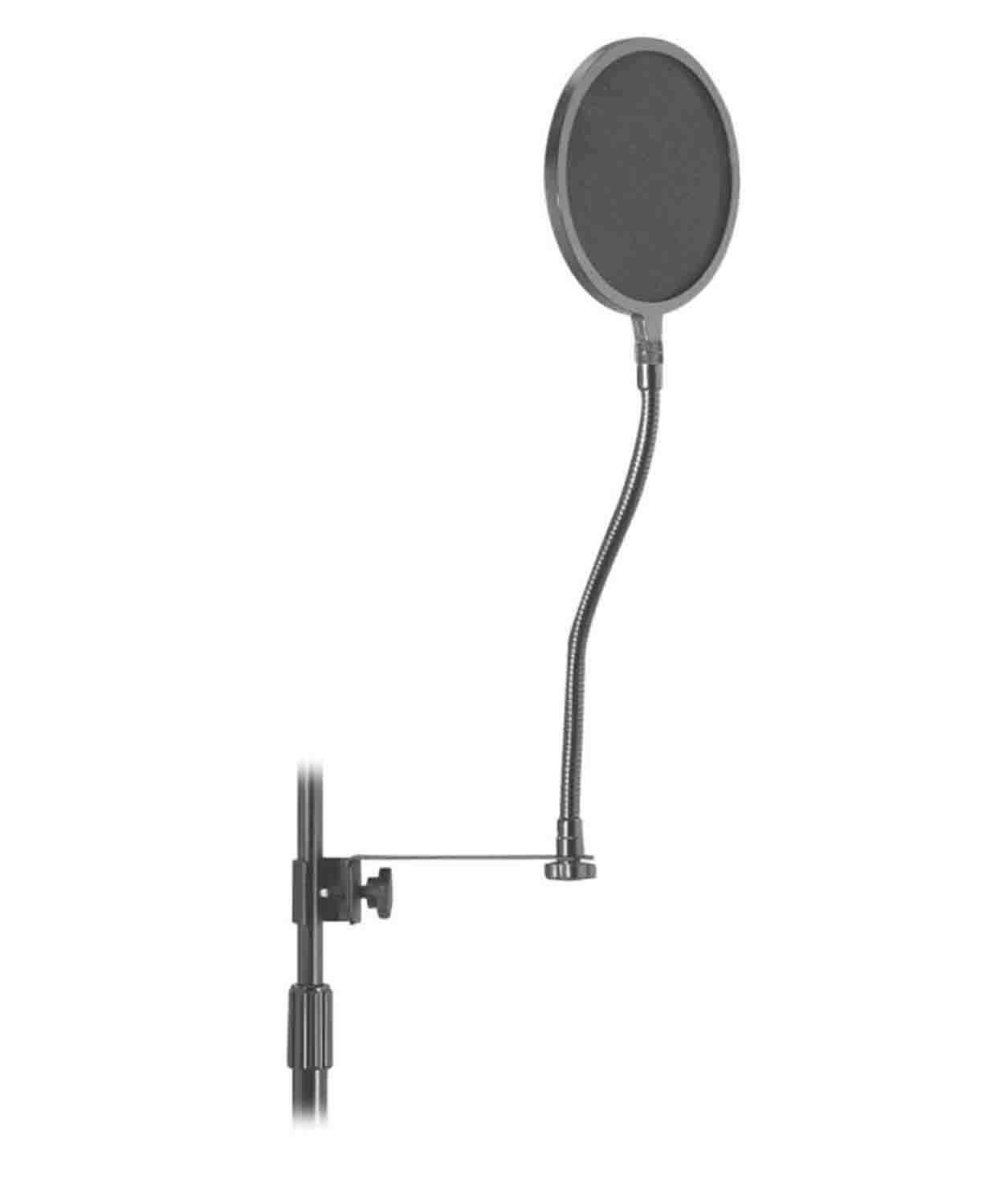On Stage ASVS6-GB Pop Blocker with Clamp and Gooseneck - Hollywood DJ