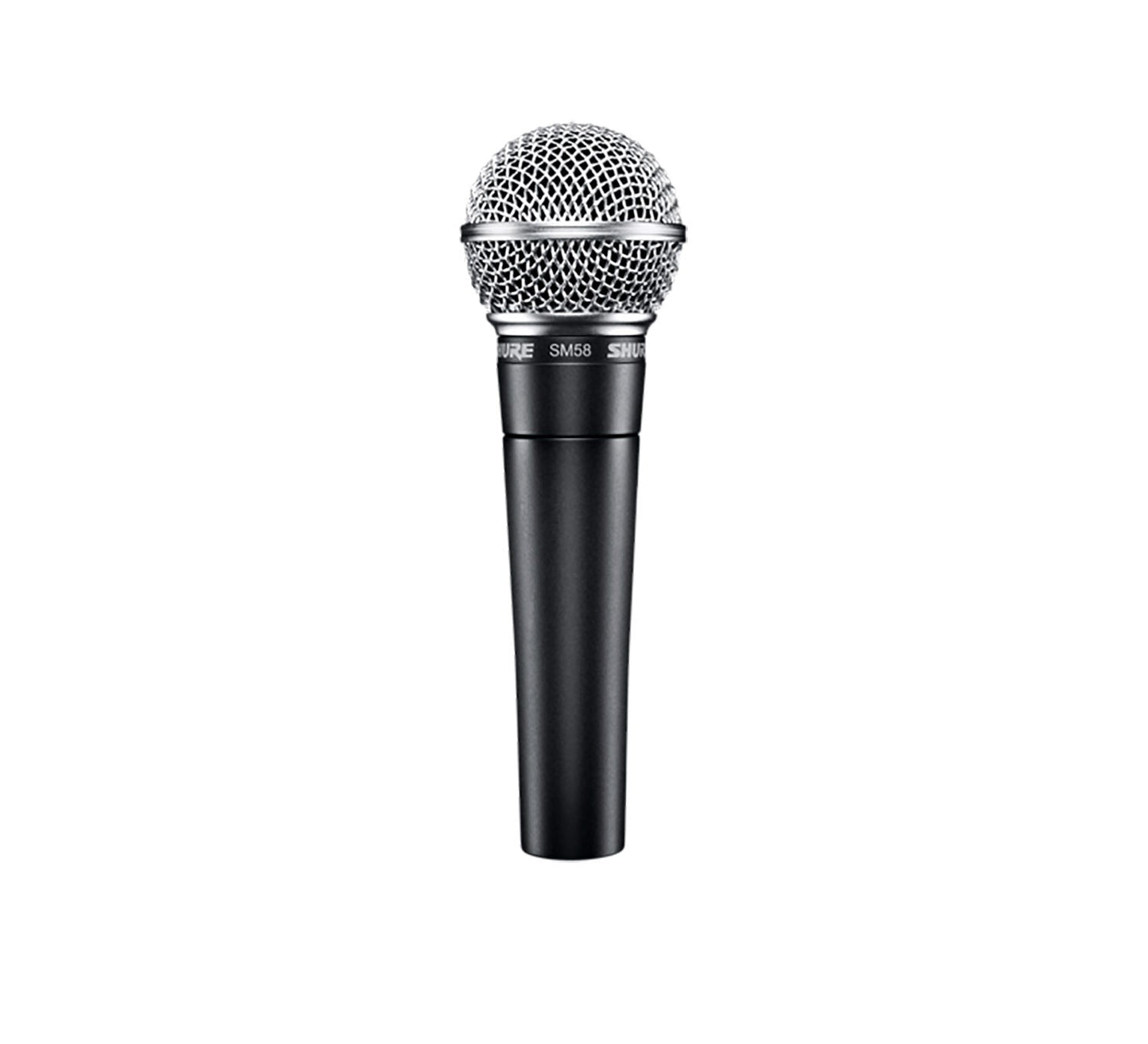Shure SM58-X2U Cardioid Dynamic Microphone with X2U XLR-to-USB Signal Adapter - Hollywood DJ