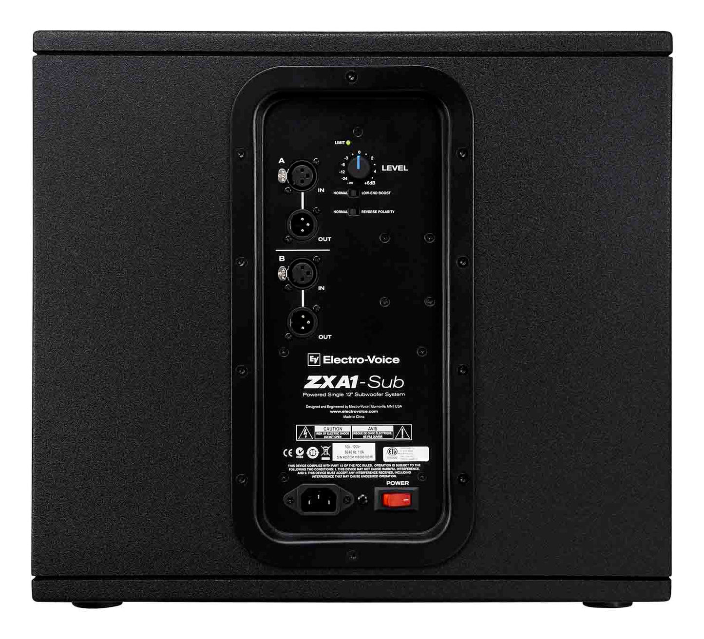 Electro-Voice ZXA1-Sub 12" Powered Subwoofer - 700W - Hollywood DJ