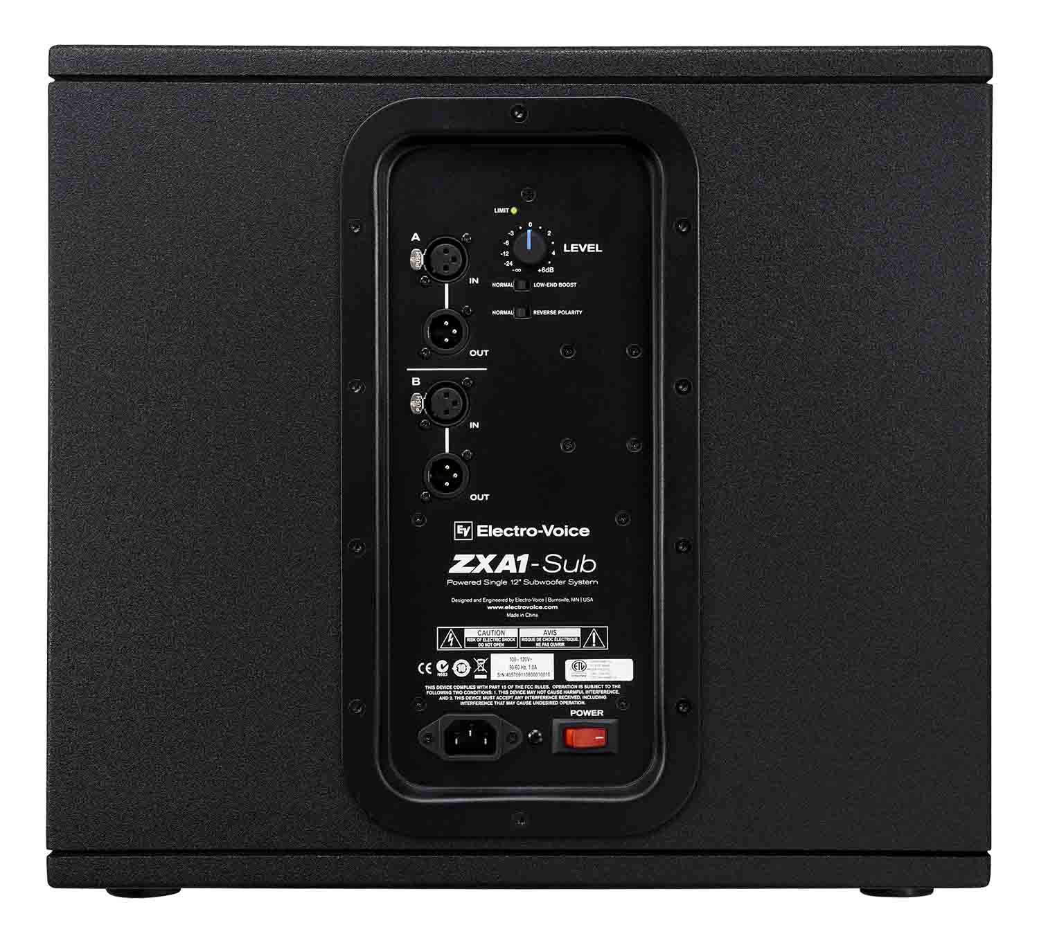 Electro-Voice ZXA1-Sub 12" Powered Subwoofer - 700W - Hollywood DJ