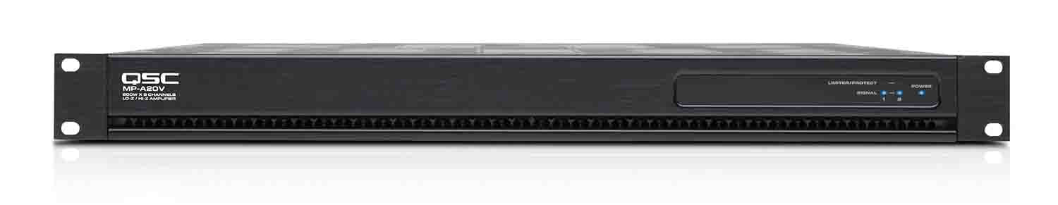 QSC MP-A20V Multi-Channel Amplifier - Hollywood DJ