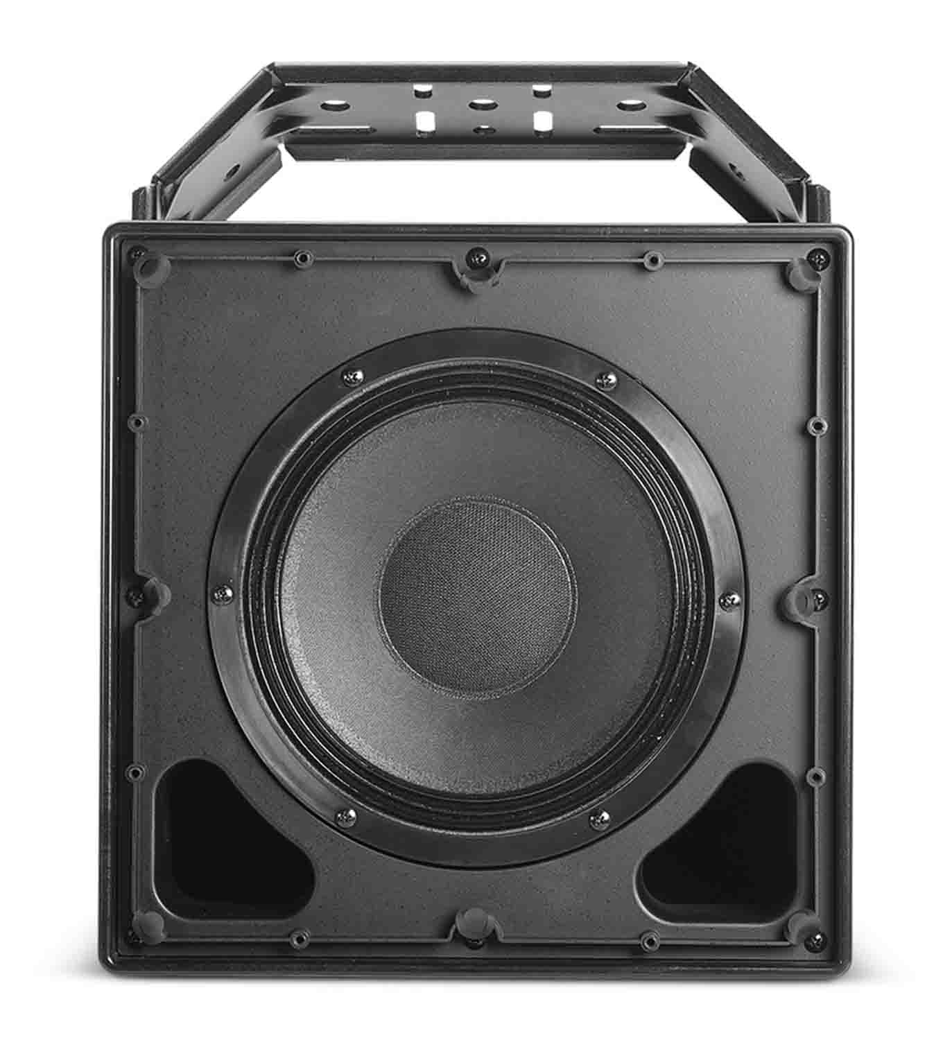 JBL AWC82-BK All-Weather Compact 2-Way Coaxial Loudspeaker with 8" LF - Black - Hollywood DJ