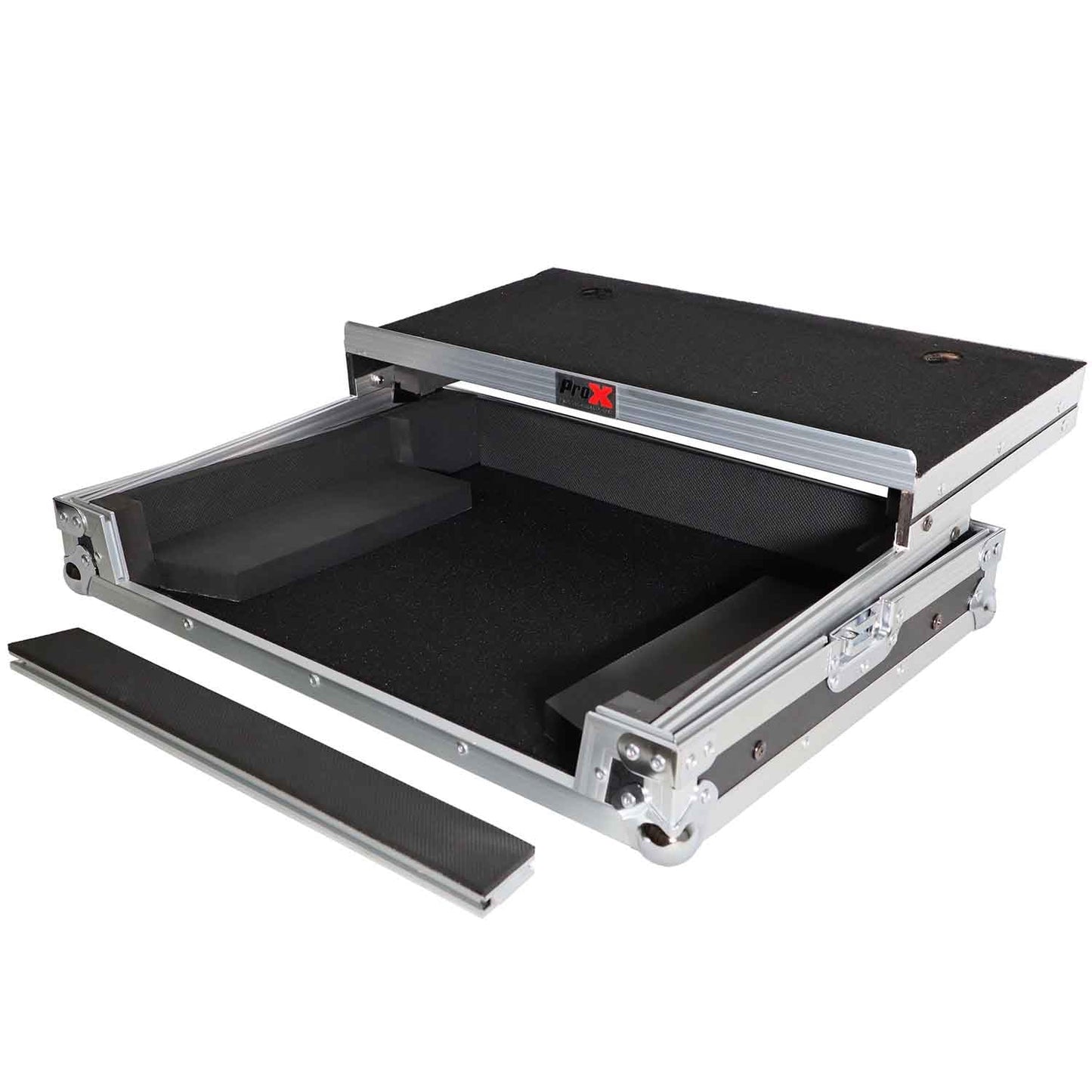 ProX X-DDJREV1LT Flight Case for Pioneer DDJ-REV1 Digital Controller with Sliding Laptop Shelf - Hollywood DJ
