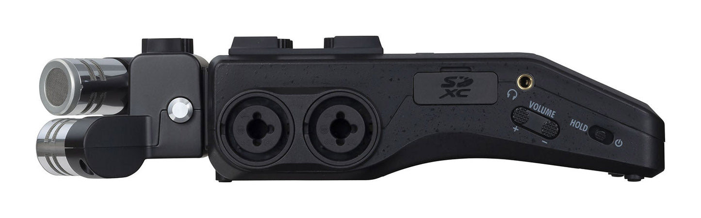 ZOOM H6 All Black 6-Track Portable Handy Recorder - Hollywood DJ
