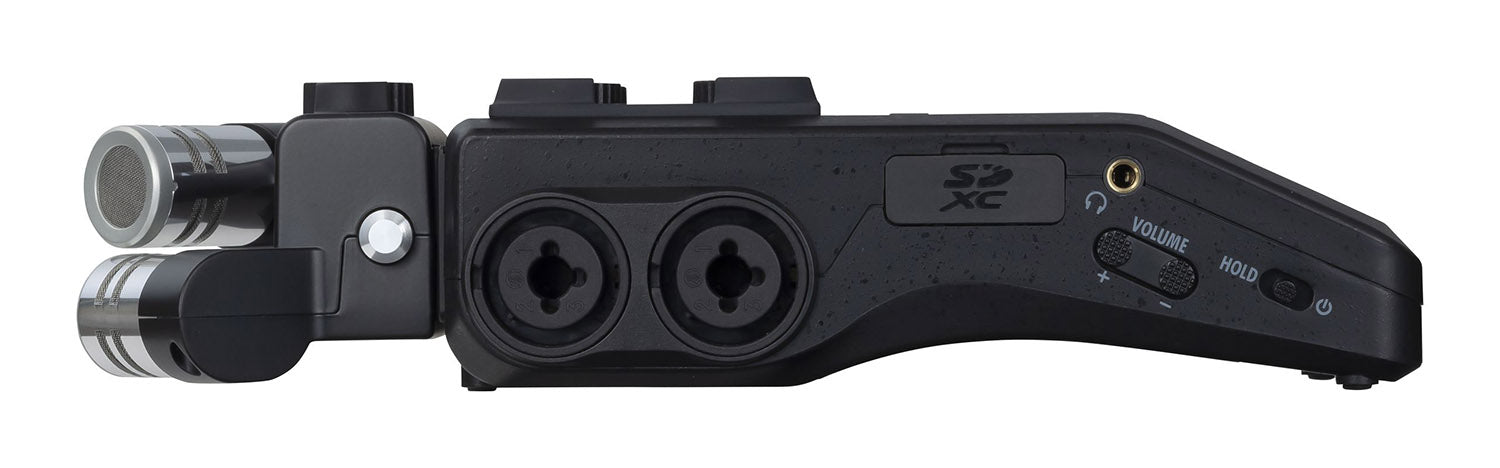 ZOOM H6 All Black 6-Track Portable Handy Recorder - Hollywood DJ