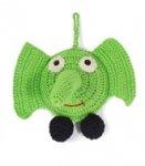 Retractable Crochet Animal Tape Measure - Elephant