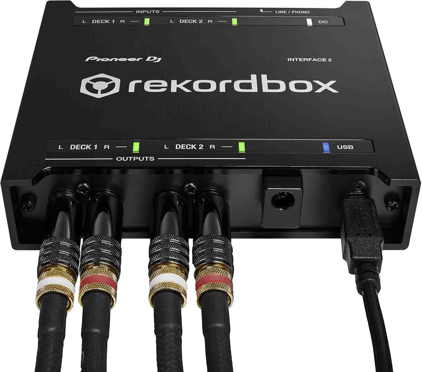 Pioneer DJ INTERFACE 2, 2-Channel Audio Interface for Rekordbox Dvs - Hollywood DJ