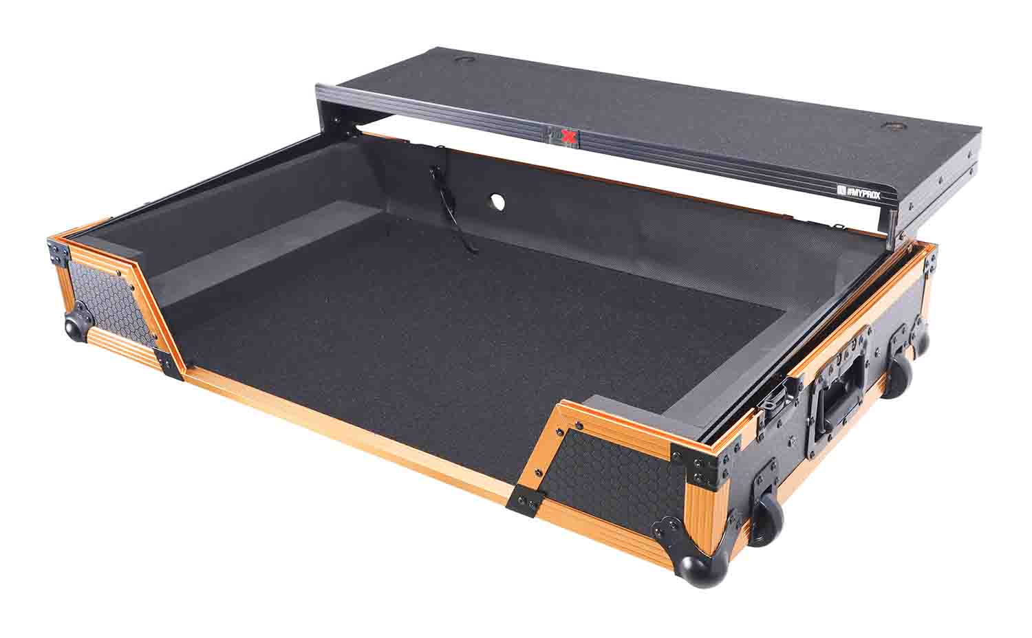 PROX XS-XDJXZWLTFGLD ATA Flight Case For Pioneer XDJ-XZ DJ Controller with Laptop Shelf - Hollywood DJ