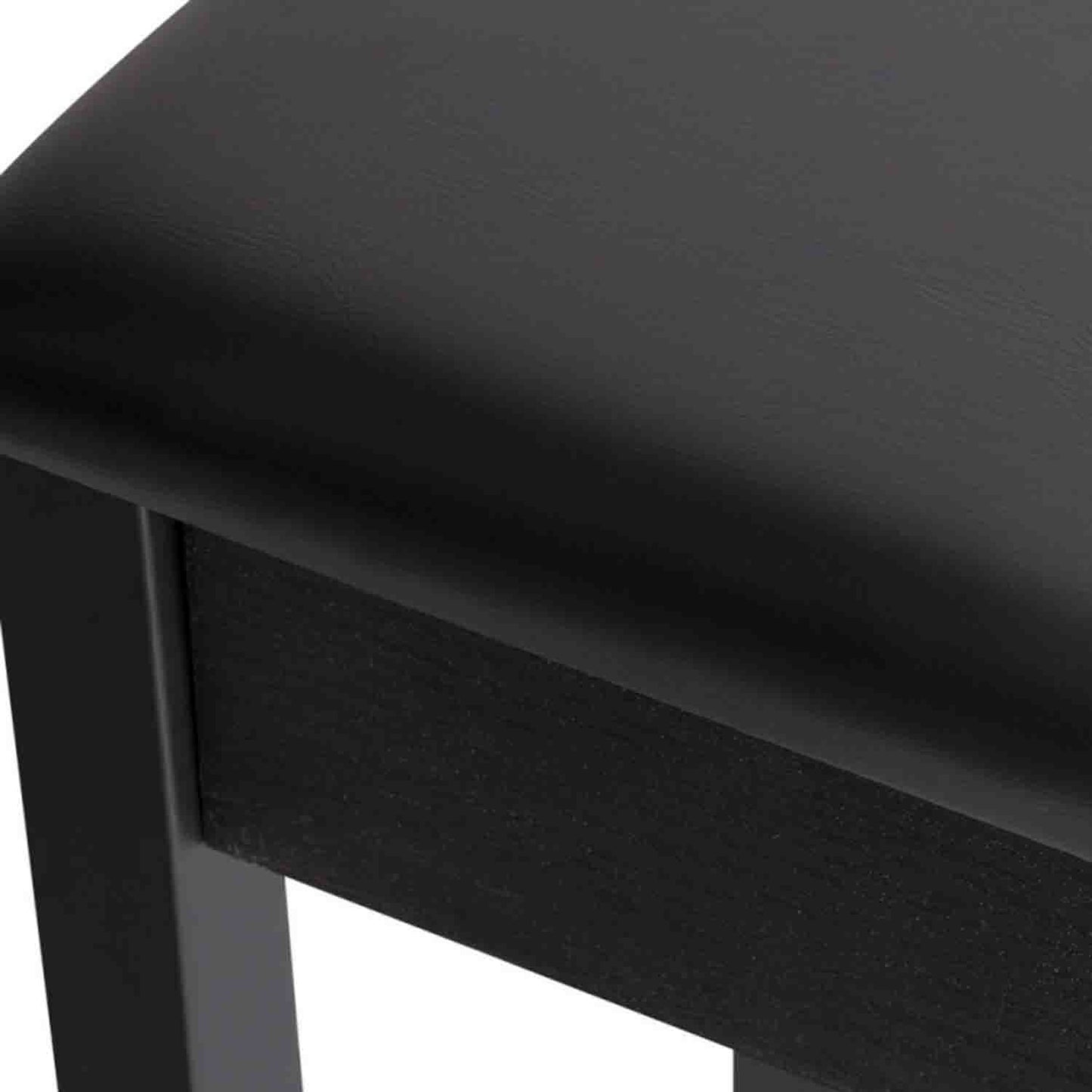 OnStage KB8802B Keyboard & Piano Bench (Black) - Hollywood DJ