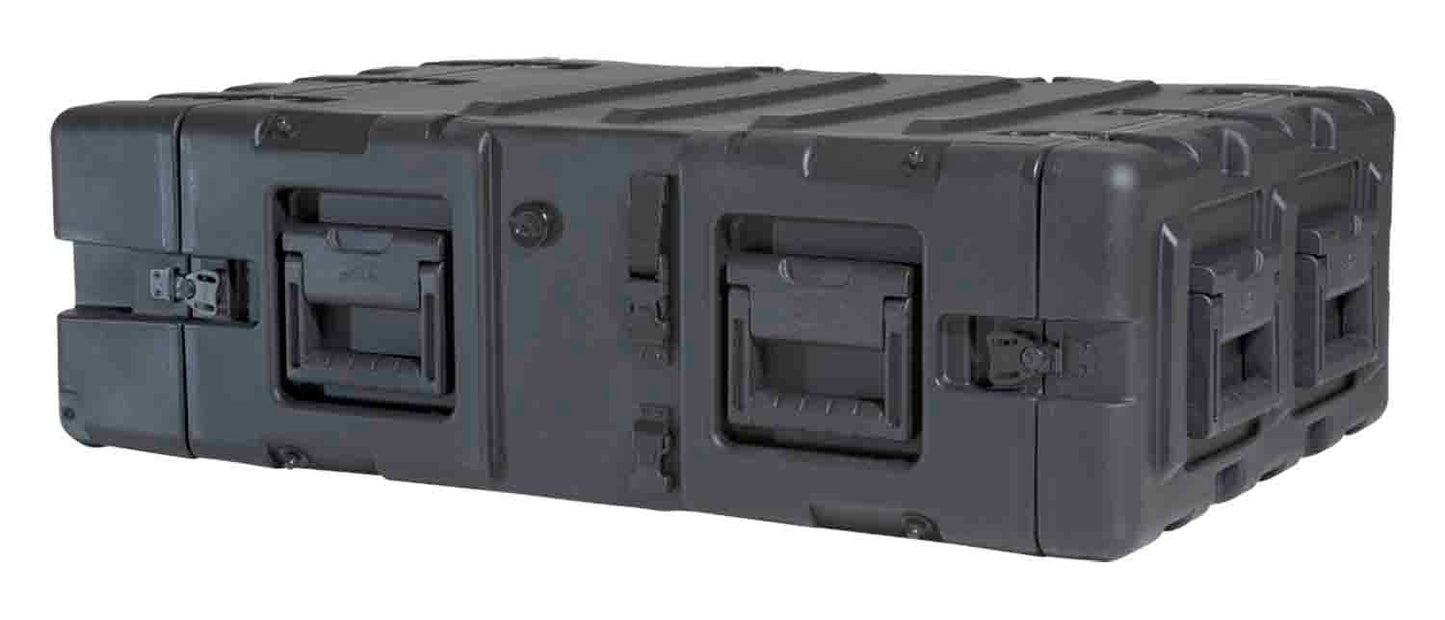SKB Cases 3RR-3U24-25B, 3U Removable Shock Rack and Transport Case - Hollywood DJ