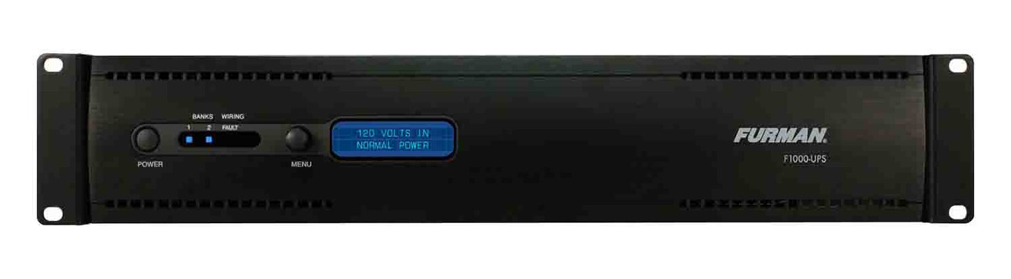 Furman F1000-UPS 2RU Uninterruptible Power Supply - Hollywood DJ