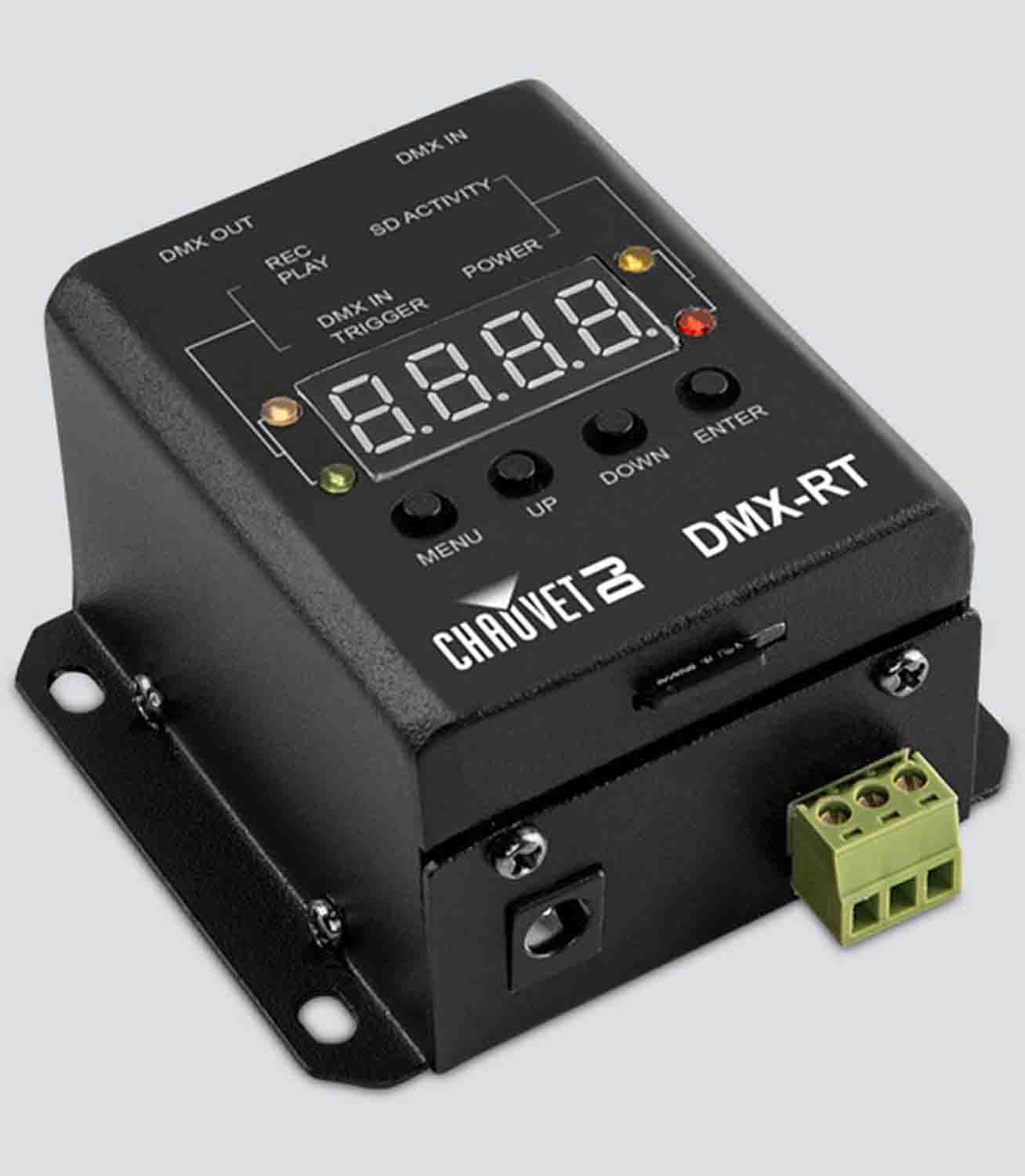 Chauvet DMXRT, Compact DMX Recording with Triggerable Playback - Hollywood DJ