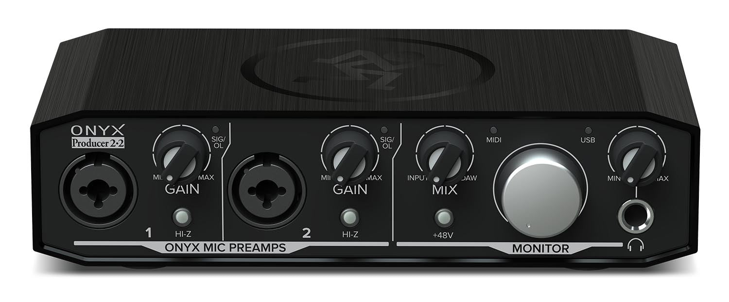 Mackie Onyx Producer 2-2 USB Audio Interface With MIDI - Hollywood DJ