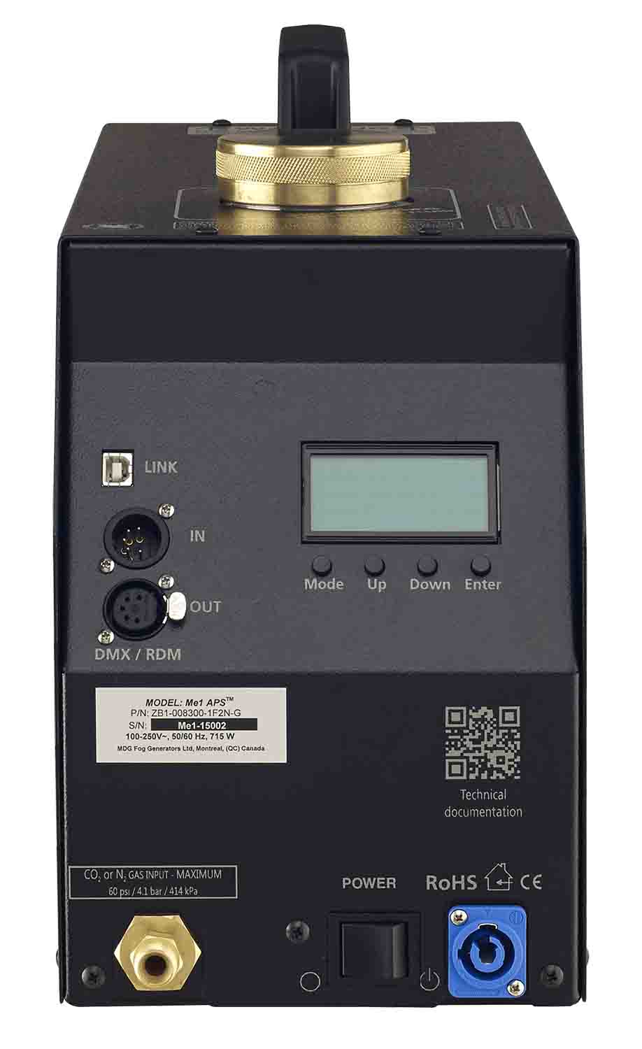 MDG Me1 Single Output Fog Generator