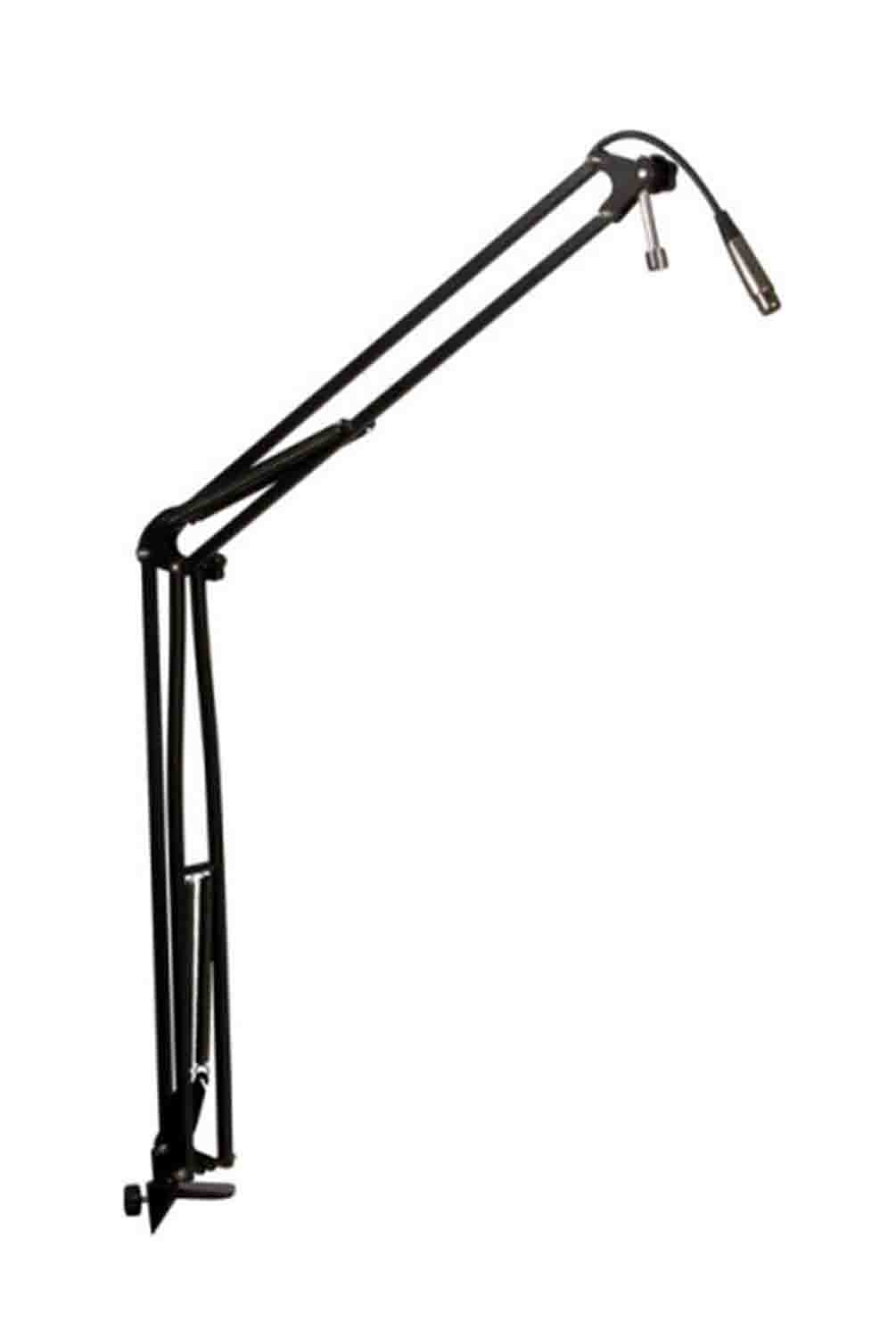 OnStage MBS5000 Broadcast/Webcast Boom Arm with XLR Cable - Hollywood DJ