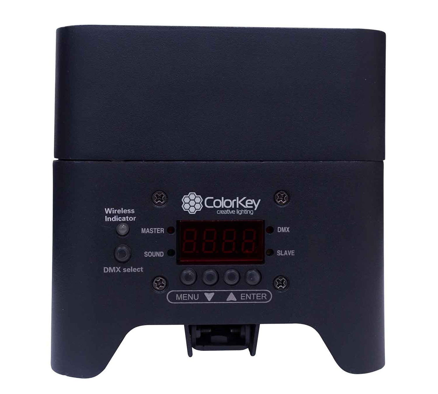 Colorkey CKW-6024 MobilePar Mini Hex 4 Bundle with Carrying Case - 4-Pack - Hollywood DJ