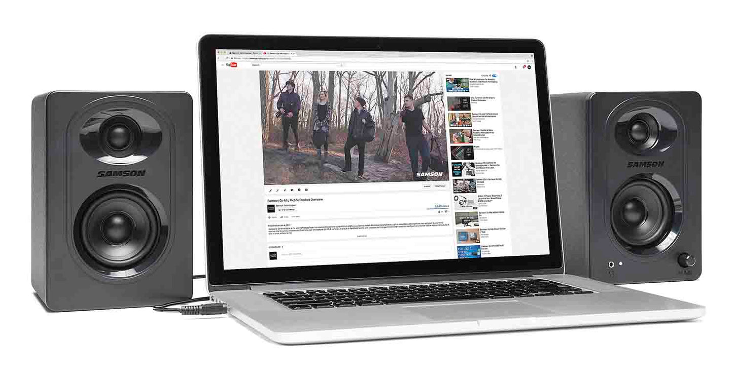 Samson Resolv Media One M30 Powered Studio Monitors