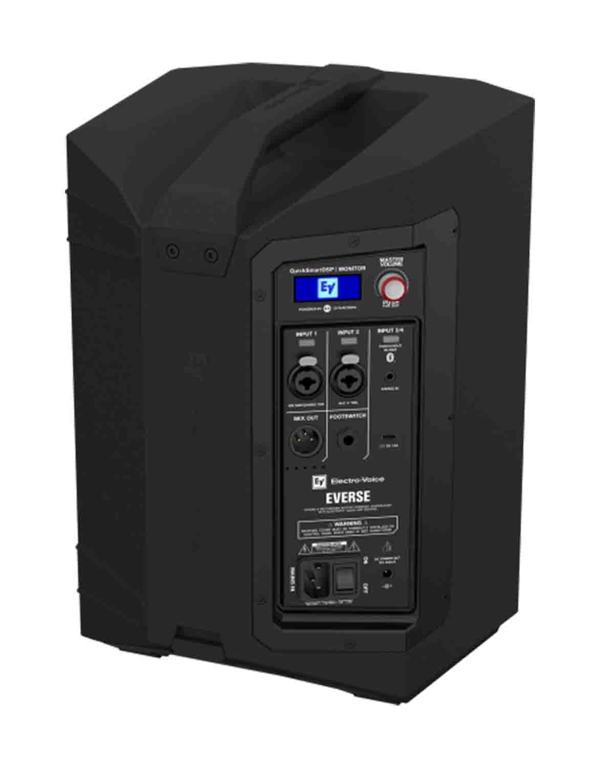 Electro-Voice EVERSE8-US Weatherized Battery-Powered Loudspeaker with Bluetooth Audio and Control - Hollywood DJ