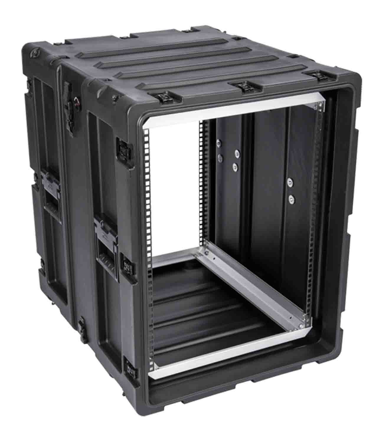 SKB Cases 3RS-14U24-25B Transport Case for 14 RU 24-Inch Deep Static Shock Rack - Hollywood DJ