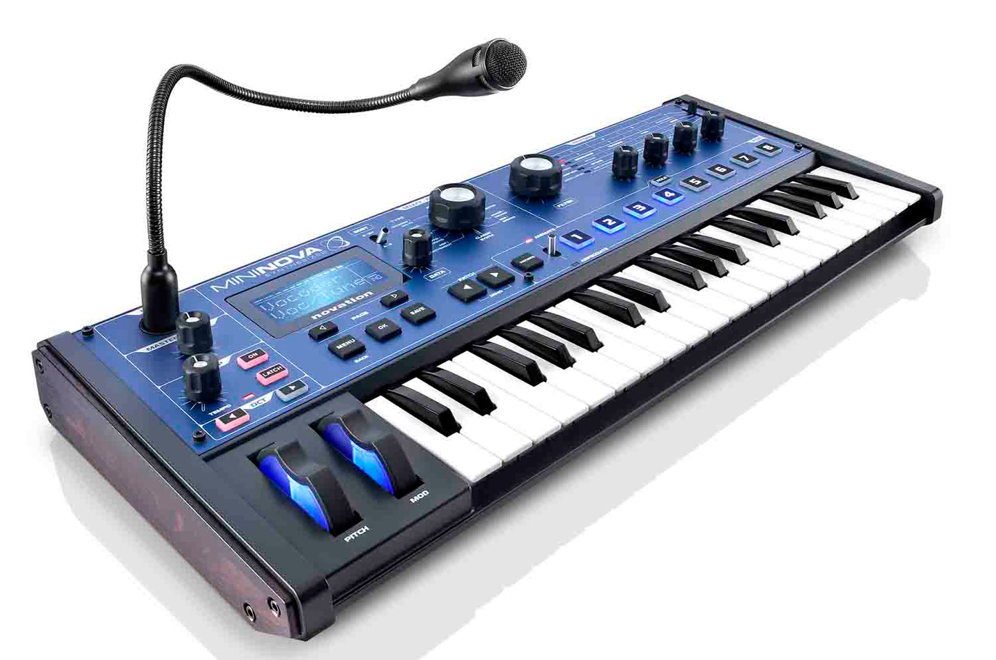 Novation MININOVA 37-key Synthesizer with Vocoder - Hollywood DJ